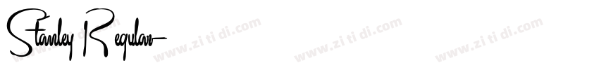 Stanley Regular字体转换 Stanley Regular字体转换